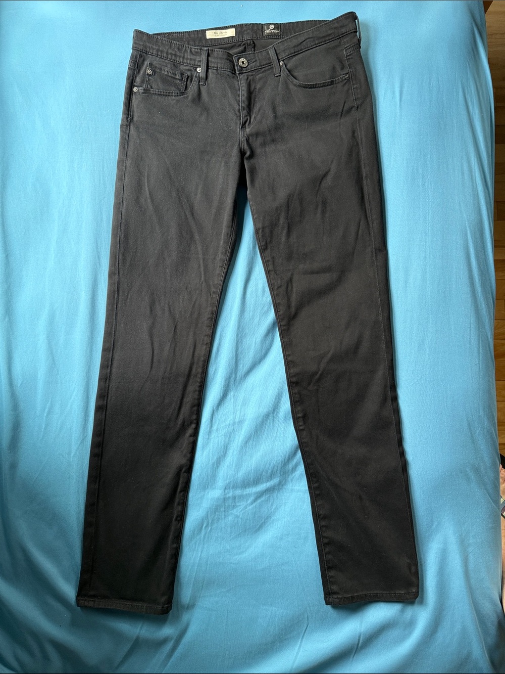 Ag Adriano Goldschmied “The  Stevie” Women’s Black Jeans w28, L30